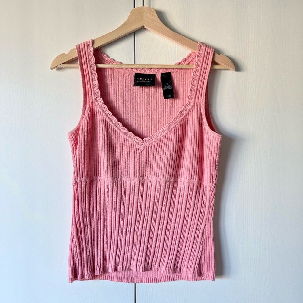 Vintage Cotton Knit Tank Top